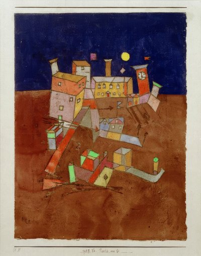 Partie aus G. von Paul Klee